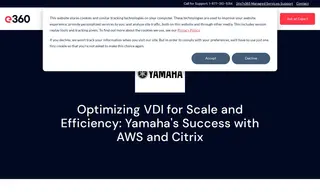 Preview of the Yamaha Case Study