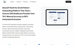Preview of the Fortune 500 Healthcare Provider Case Study