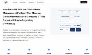 Preview of the Global Pharma Leader Case Study