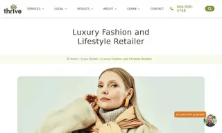 Preview of the Luxury Fashion and Lifestyle Retailer Case Study