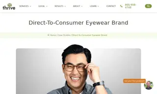 Preview of the Direct-to-Consumer (d2c) Eyewear Brand Case Study