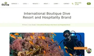 Preview of the International Boutique Dive Resort and Hospitality Brand Case Study
