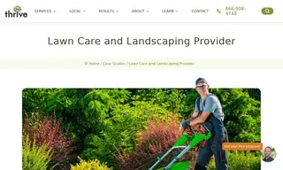 Preview of the Lawn Care and Landscaping Provider Case Study
