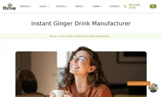 Preview of the Instant Ginger Drink Manufacturer Case Study