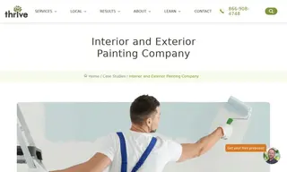 Preview of the Interior and Exterior Painting Company Case Study