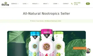 Preview of the All-Natural Nootropics Seller Case Study