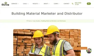 Preview of the Building Material Marketer and Distributor Case Study