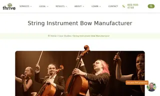 Preview of the String Instrument Bow Manufacturer Case Study