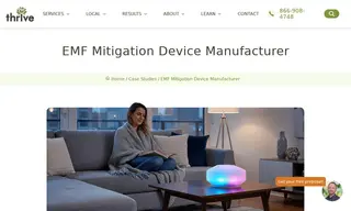 Preview of the EMF Mitigation Device Manufacturer Case Study