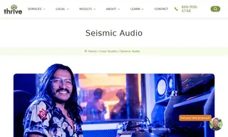 Preview of the Seismic Audio Case Study