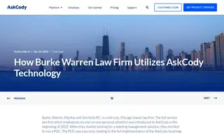 Preview of the Burke Warren Law Firm Case Study