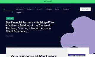 Preview of the Zoe Financial Case Study