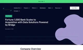 Preview of the Fortune 1,000 Bank Case Study