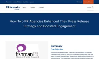 Preview of the Fishman Public Relations and Franchise Elevator PR Case Study