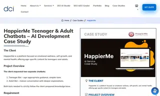 Preview of the HappierMe Case Study
