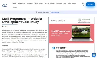 Preview of the Malli Fragrances Case Study