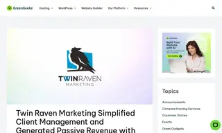 Preview of the Twin Raven Marketing Case Study