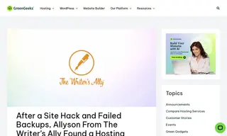 Preview of the The Writer’s Ally Case Study