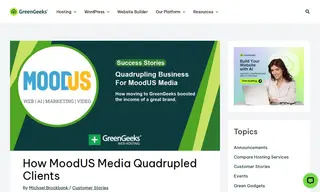 Preview of the MoodUS Media Case Study