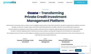 Preview of the Oxane Partners Private Management Case Study