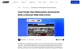 Preview of the Motovation Accessories Case Study