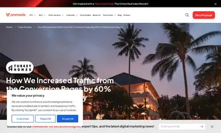 Preview of the Turkeyhomes.com Case Study