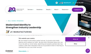 Preview of the J.V. Manufacturing Co., Inc Case Study