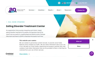 Preview of the Eating Disorder Treatment Center Case Study