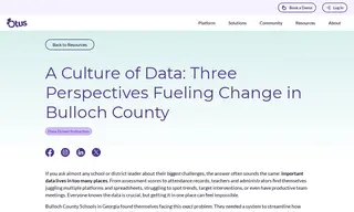 Preview of the Bulloch County Schools Case Study