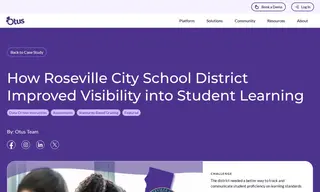 Preview of the Roseville City School District Case Study