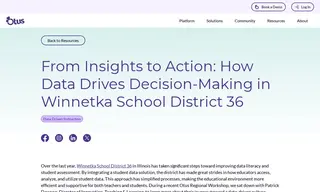 Preview of the Winnetka School District 36 Case Study