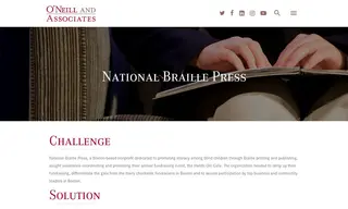 Preview of the National Braille Press Case Study