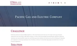 Preview of the Pacific Gas and Electric Company Case Study