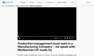 Preview of the Merikarvian LVI-tuote Oy Case Study