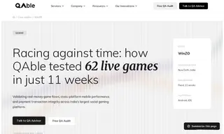 Preview of the WinZO Case Study