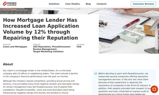 Preview of the Mortgage Lender in the United States Case Study