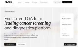 Preview of the Exact Sciences Case Study
