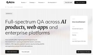 Preview of the InterviewKickstart Case Study