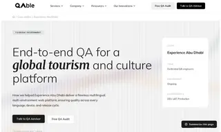 Preview of the Experience Abu Dhabi Case Study