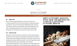 Preview of the Shun Cutlery Case Study