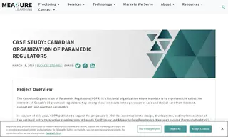 Preview of the Canadian Organization of Paramedic Regulators Case Study
