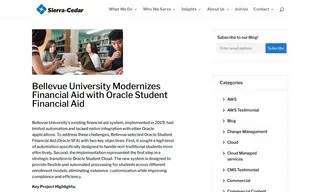 Preview of the Bellevue University Case Study