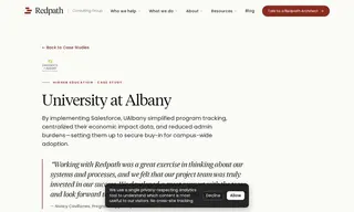 Preview of the University at Albany Case Study
