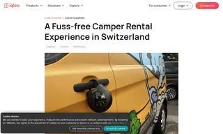 Preview of the CheekyCampers Case Study