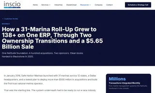 Preview of the Safe Harbor Marinas Case Study