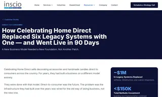 Preview of the Celebrating Home Direct Case Study