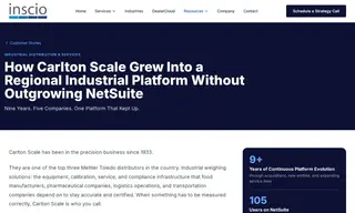 Preview of the Carlton Industrial Solutions Case Study