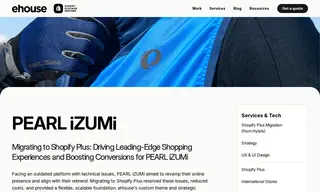 Preview of the Pearl Izumi Case Study