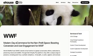Preview of the World Wildlife Fund (wwf) Case Study