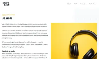 Preview of the JB Hi-Fi Case Study